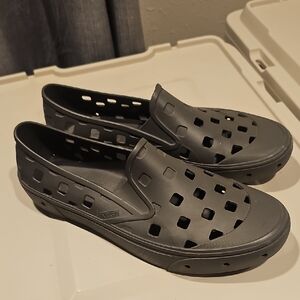 Vans Men's Charcoal Slip-On Loafers